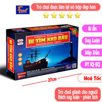 Board game-Đi tìm kho báu phần 2 Foxi-đồ chơi gia đình tương tác tư duy-quản trị niềm tin