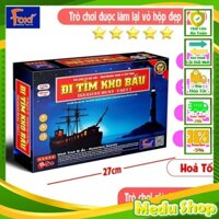 Board game-Đi tìm kho báu phần 2 Foxi-đồ chơi gia đình tương tác tư duy-quản trị niềm tin Shop Đồ Chơi MeduShop