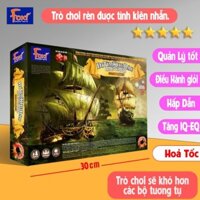 Board game-Đi tìm kho báu phần 3 Foxi-đồ chơi gia đình tương tác phát triển tư duy-kỹ năng-tập trung