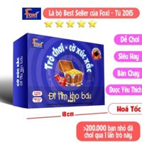 Board game Đi tìm kho báu phần 1 Foxi-trò chơi gia đình tương tác phát triển tư duy và vui nhộn