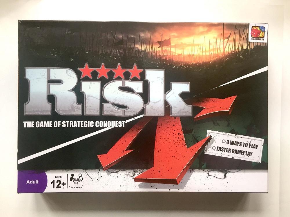 Board Game Risk Đen - Chiến Tranh Thế Giới