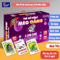 Board game-Thẻ mở rộng Mèo Oẳng-Mèo Zombie-của Foxi Toy-trò chơi gia đình-bạn bè-hấp dẫn-kịch tính