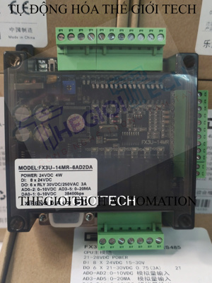 Board lập trình PLC Mitsubishi FX3U-14MR-6AD-2DA