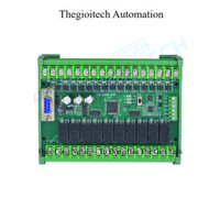 Board Mạch Lập Trình PLC JX FX2N-30MR 16 Input 14 Output Relay  RS485 2AD, RS232 DB9,GX Works2  Mitsubishi mạch trần
