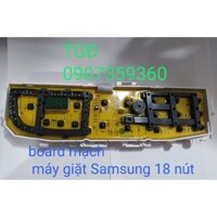 Board mạch máy giặt Samsung 18 phím