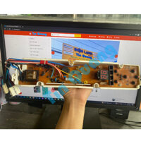 Board mạch máy giặt Sanyo-Aqua ASW-U700ZT 6 phím 2 zắc cắm ( tháo máy)