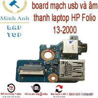 board mạch usb và âm thanh laptop HP Folio 13-2000 Rev 1.0