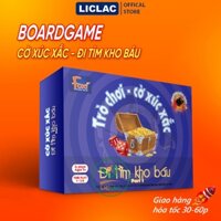 Boardgame Cờ Xúc Xắc - Đi Tìm Kho Báu Phần 1 trò chơi giải trí vui vẻ giúp phát triển tư duy