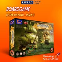 Boardgame ĐI TÌM KHO BÁU PHẦN 3 phiên bản mới hấp dẫn - Trò chơi giải trí Cờ Xúc Xắc phát triển IQ