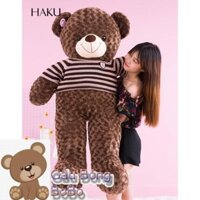 [BOBO] Gấu Bông Teddy ngồi 1m2 siêu to khổng lồ cực mịn hàng nhập khẩu
