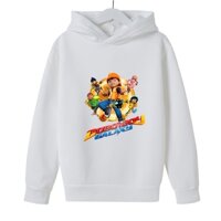 Boboiboy Áo hoodie Tay Dài Họa Tiết Hoạt Hình Dễ Thương Cho Bé