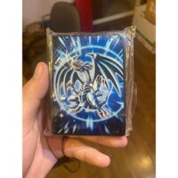 Bọc bài chính hãng Yugioh Size - Blue Eyes white dragon bịch 55 cái - Sleeve