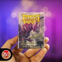 Bọc bài Yugioh Dragon Shield - Japanese size Dual Sleeves - Matte Orchid - 60 cái - Nhập khẩu từ USA