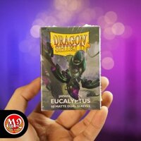 Bọc bài Yugioh Dragon Shield Japanese size Dual Sleeves - Matte Eucalyptus - 60 cái - Nhập khẩu USA