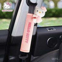 Bọc bảo vệ nội thất xe hơi đáng yêu trang trí dây an toàn xe hoạt hình Nữ HelloKitty bọc dây an toàn 9CXR