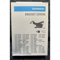 Bọc cao su tay lắc Shimano ST-4700/4703 ST-5800 ST-6800 Hood Bracket Covers, Black, hàng chính hãng