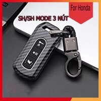 Bọc Chìa Khóa Smartkey SH và Sh mode  ( 3 nút ) Ốp Carbon (ảnh thực tế)