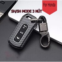 Bọc Chìa Khóa Smartkey SH và Sh mode ( 3 nút ) Ốp Carbon (Ảnh sp thật)