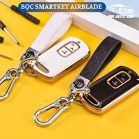 Bọc Chìa Khóa Smartkey Airblade SH Vision Lead 2021 - 2022 Chất Liệu Nhựa TPU Đàn Hồi Chống Va Đập - Air blade2021-2022 - Màu Đen