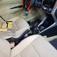 Bọc da tay nắm cần số, phanh tay Toyota Vios 2019-2021