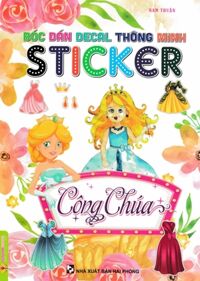 Bóc Dán Decal Thông Minh Sticker - Công Chúa