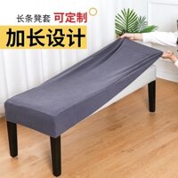 Bọc Ghế Dài Hình Chữ Nhật Bọc Đầy Đủ Màu Sắc Đơn Giản Bọc Ghế Sofa Gỗ Ghế Đàn Piano Bọc Ghế Thay Giày Lớn Bọc Ghế Cuối Giường QAW4