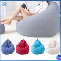 Bọc ghế lười hình hạt đậu thiết kế đơn giản phong cách cổ điển dành cho người lớn và trẻ em (không bao gồm đệm)