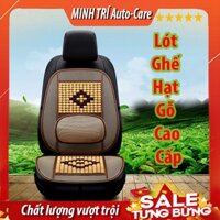 Bọc Ghế Ô Tô - Lót Ghế Ô Tô Hạt Gỗ Cao Cấp Chống Nóng, Lót Ghế Văn Phòng , Massage Lưng
