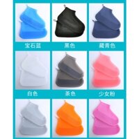 Bọc Giày Cao Su Đi Mưa Bằng Silicon Chống Thấm Nước Cho Nam và Nữ ( Nhiều màu )