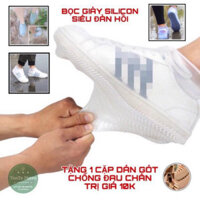 Bọc giày đi mưa silicon đàn hồi siêu bền - phụ kiện giày dép aoli11