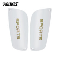 Bọc ống đồng ống quyển đá bóng AOLIKES A-0116 football shin pads - White - L