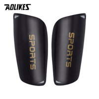 Bọc ống đồng ống quyển đá bóng AOLIKES A-0116 football shin pads - Black - M