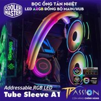 Bọc ống tản nhiệt nước Cooler Master Addressable RGB LED Tube Sleeve A1 - Chính hãng, 30 bóng LED ARGB 5v neon mịn đẹp