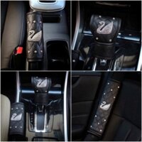 Bọc phanh tay, cần số, dây an toàn thiên nga [Siêu Hot] [Freeship] [Freeship]