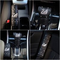 Bọc Phanh Tay - Cần Số - Dây An Toàn Biểu Tượng Thiên Nga