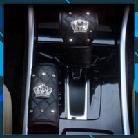 Bọc phanh tay cần số VƯƠNG MIỆN THIÊN NGA đính đá sang trọng [Siêu Hot] [Freeship] [Freeship]