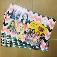 BỌC SÁCH VỞ KPOP COMBO 30 TỜ - BLACKPINK