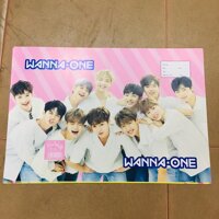 BỌC SÁCH VỞ KPOP COMBO 30 TỜ - WANNA ONE