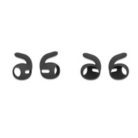 Bọc Tai Nghe Silicon Có Móc Chóng Rơi Dành Cho Airpods Pro Airpods 3- Hàng Chính Hãng - Màu đen - Airpods 3