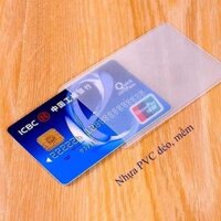 Bọc thẻ căn cước chứng minh thư,thẻ ngân hàng, thẻ visa và các loại thẻ