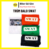 Bọc Trùm Balo Đi Mưa Chống Nước Tuyệt Đối 35-50L SWAT Phản Quang Siêu Xịn (Hàng Chuẩn) - BikerSaiGon