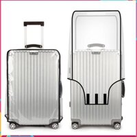 Bọc vali chống xước áo bọc vali nhựa trong suốt đủ size 22 và 24 inch.