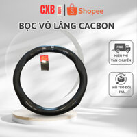 Bọc Vô Lăng Cacbon Chống Trơn Trượt, Bọc Vô Lăng Full Logo Các Hãng Xe Cao Cấp