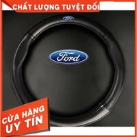 Bọc vô lăng carbon xe FORD Ecosport, Escape, Everest, Ranger, Focus, Transit, Fiesta