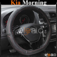 Bọc vô lăng D cut Kia Morning volang Dcut da cacbon cao cấp - OTOALO