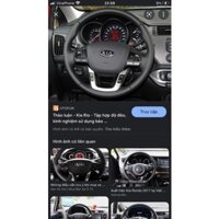 bọc vô lăng kia rio