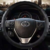 Bọc Vô Lăng Ô Tô 37 38cm Cho Xe Toyota 86 HiAce Innova Noah Prius Land Cruiser Prado Sienna Sienta Rush Sequoia co