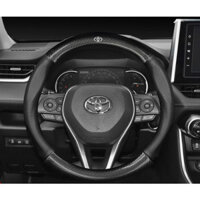 Bọc Vô Lăng Ô Tô Cacbon TOYOTA Vios, Innova, Fortuner, Camry Chống Trơn Chống Trượt  Đủ Hãng Xe 38cm