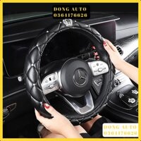 Bọc vô lăng ô tô đính đá Cao Cấp Dong Auto