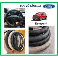 BỌC VÔ LĂNG Ô TÔ FORD Ecosport CHẤT LIỆU  BẰNG DA CỪU 100% - hàng chính hãng siêu đẹp